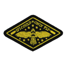 If I Could Only Fly Patch (Small/Embroidery)