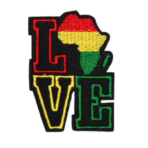 Love Africa Patch (Small/Embroidery)