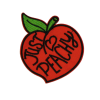 Just Peachy Patch (Small/Embroidery)