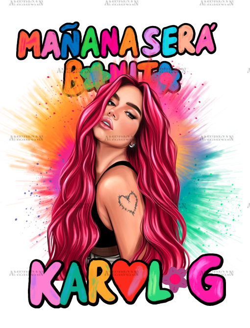 Karol G 1 Dtf Transfer