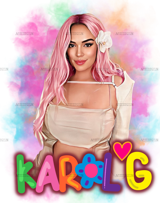 Karol G 2 Dtf Transfer