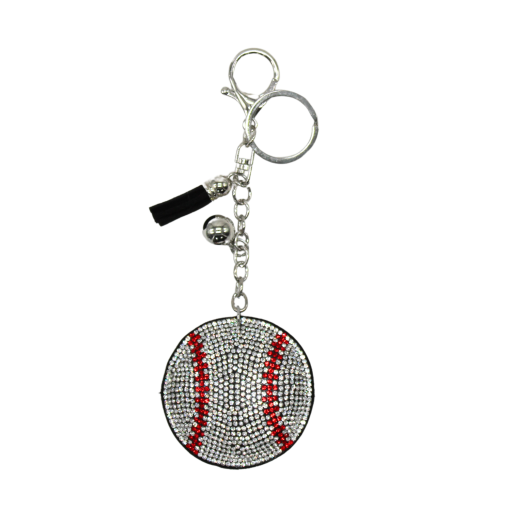 Rhinestone Sports Key Chains - Image 4