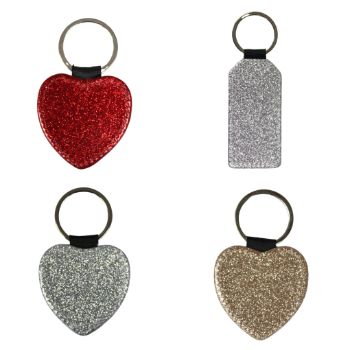 Shimmer Sublimation Key Chains
