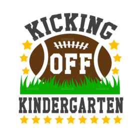 Kicking Off Kindergarten DTF Transfer