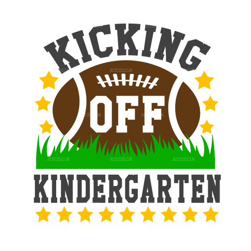 Kicking Off Kindergarten DTF Transfer