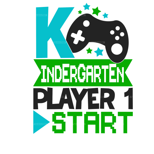 Kindergarten Player 1 Start DTF Transfer