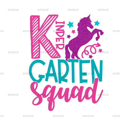 Kindergarten Squad DTF Transfer