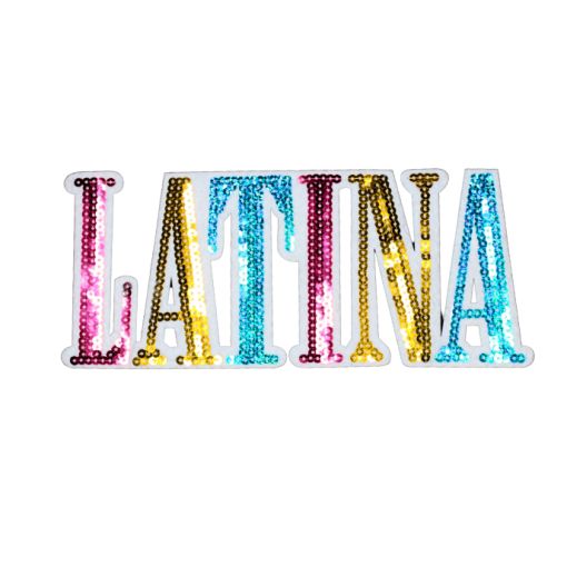 Latina Patch (Large/Sequin)