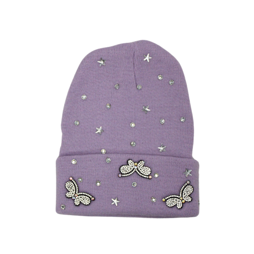 Rhinestone Beanie - Image 2