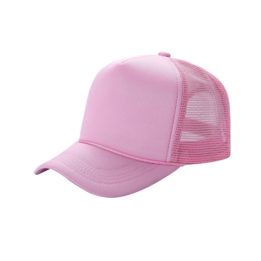 Kids Trucker Cap Polyester Foam Front 5 Panel - Image 5