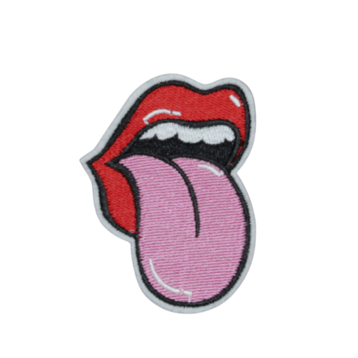 Lips And Tongue Patch (Small/Embroidery) - Image 4