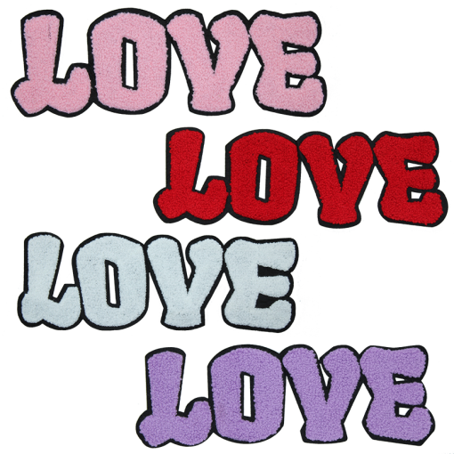 Love Patch (Large/Chenille)