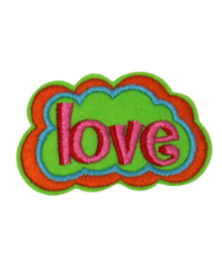 Love Green Patch (Small/Embroidery)