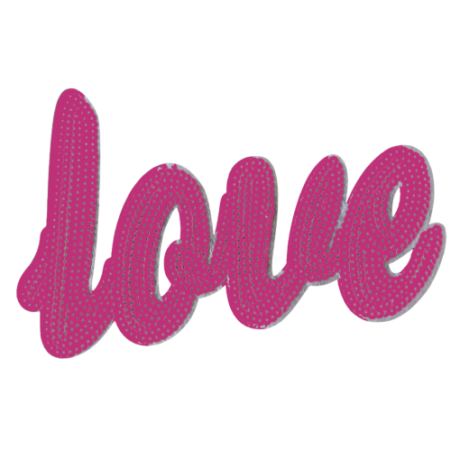 Love Patch (Large/Sequin) - Image 3