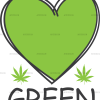 Love green DTF Transfer