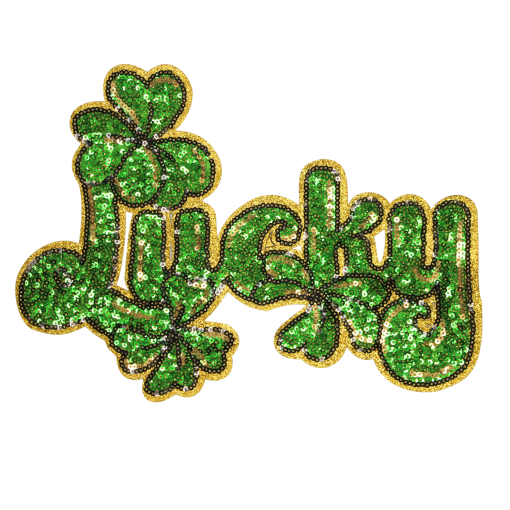 Lucky Patch (Large/Sequin)