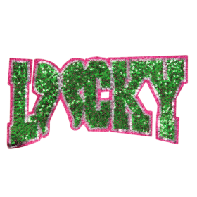 Lucky Bow Patch (Large/Sequin)
