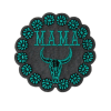 Mama Turquoise Design Patch (Small/Embroidery)