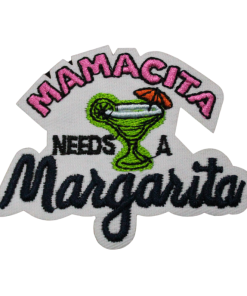 Mamacita Needs A Margarita Patch(Small/Embroidery)