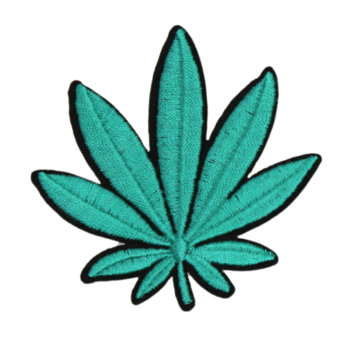 Marijuana Green Leaf Patch (Small/Embroidery)