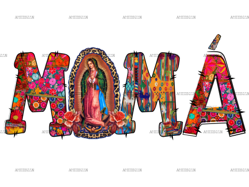 Mexican Mama Dtf Transfer