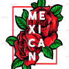 Mexicana Rose Dtf Transfer