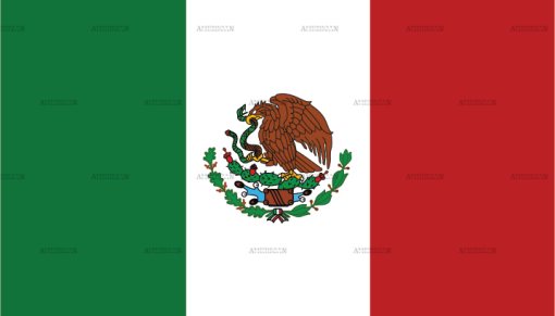 Mexico Flag Dtf Transfer