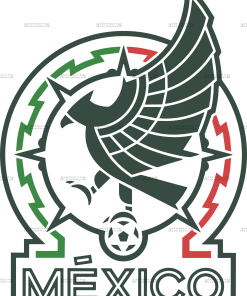 Mexico Soccer Dtf Transfer