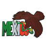 Mexico Eagle Patch (Large/Embroidery)