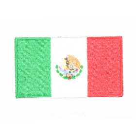 Mexican Flag (Small/Embroidery)