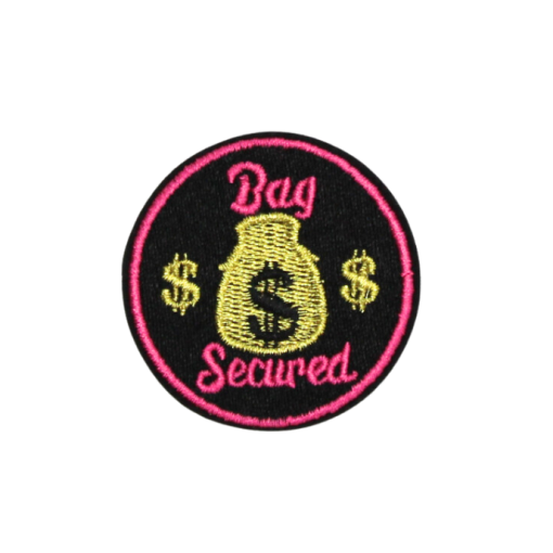 Dollar Bag Secured Patch (Small/Embroidery)