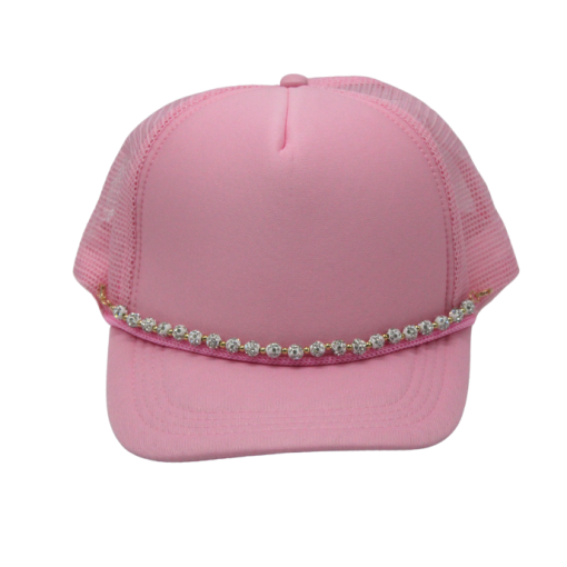 Rhinestone Beaded Hat Chains - Image 2