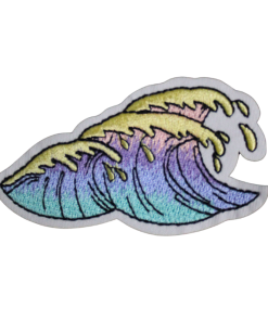 Ocean wave-2 Patch (Small/Embroidery)