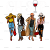 Oh Sip Girls Trip DTF Transfer