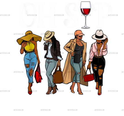 Oh Sip Girls Trip DTF Transfer