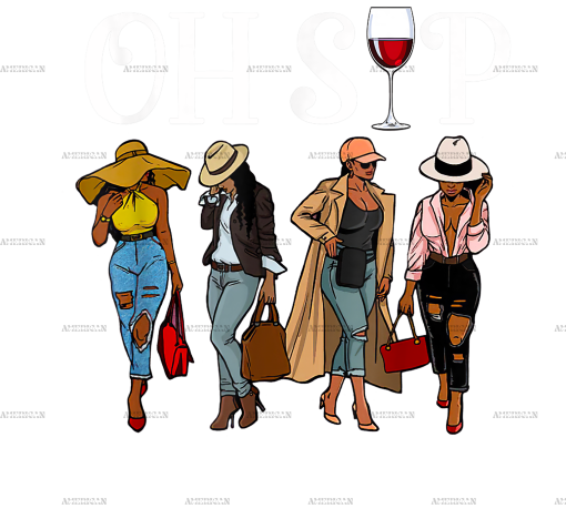 Oh Sip Girls Trip DTF Transfer