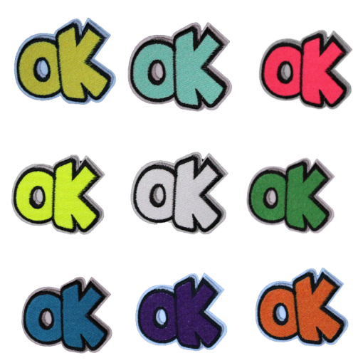 Ok Patch (Small/Embroidery)
