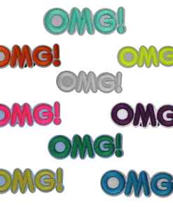 Omg Patch (Small/Embroidery)
