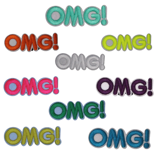 Omg Patch (Small/Embroidery)