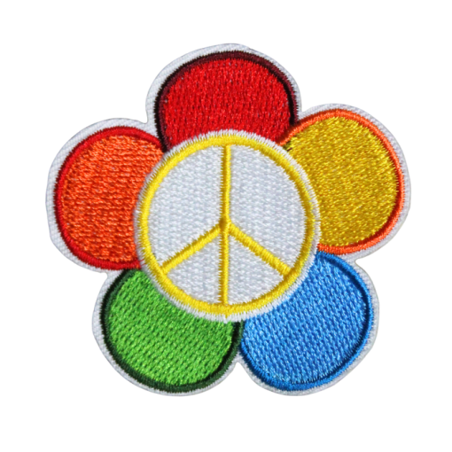 Peace Flower Patch (Small/Embroidery)