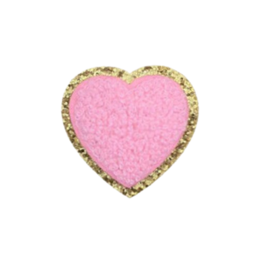 Heart on Gold Patches (Small/Chenille) - Image 4