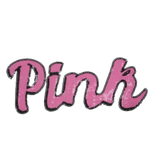 Pink Patch (Large/Sequin)