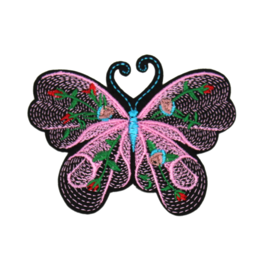 Colorful Butterflies Patch (Small/Embroidery) - Image 3