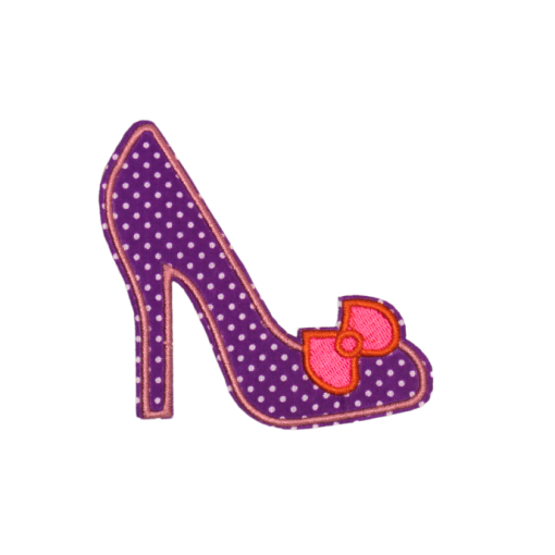 High Heels Women Shoe Patch (Small/Embroidery) - Image 4