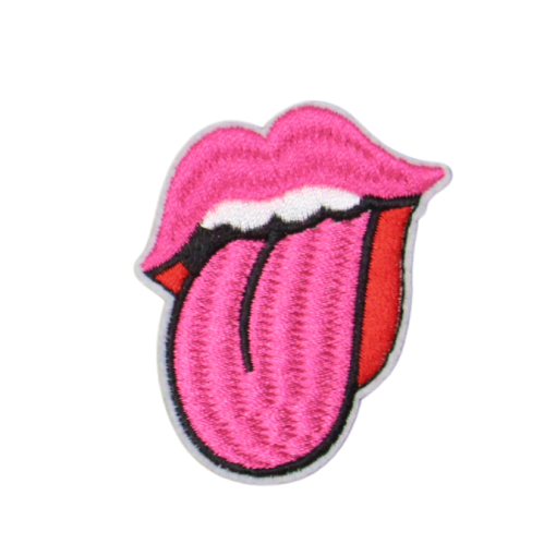 Lips And Tongue Patch (Small/Embroidery) - Image 2