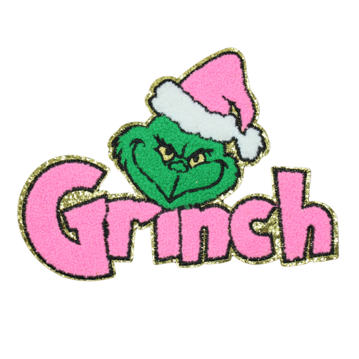 Grinch Patch (Large/Chenille) - Image 2