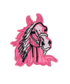 Pink Horse Patch (Small/Embroidery)