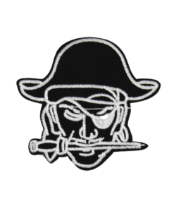 Captain Pirate Knife Patch (Small/Embroidery)