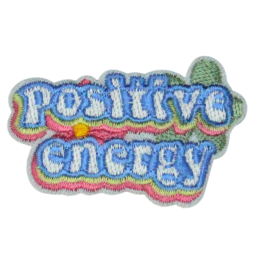 Positive Energy Patch (Small/Embroidery)