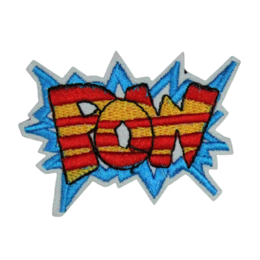 Pow Blue Patch (Small/Embroidery)